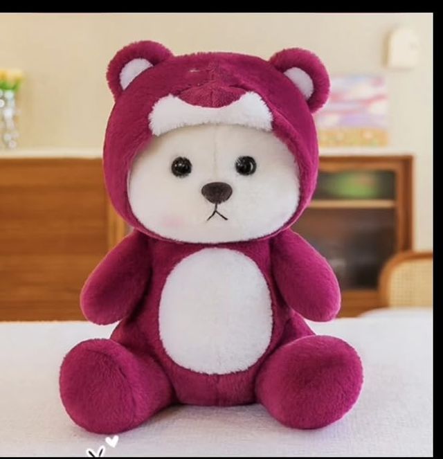 Hoodie Teddy Bear Cute Stuffed Animal Soft Toy