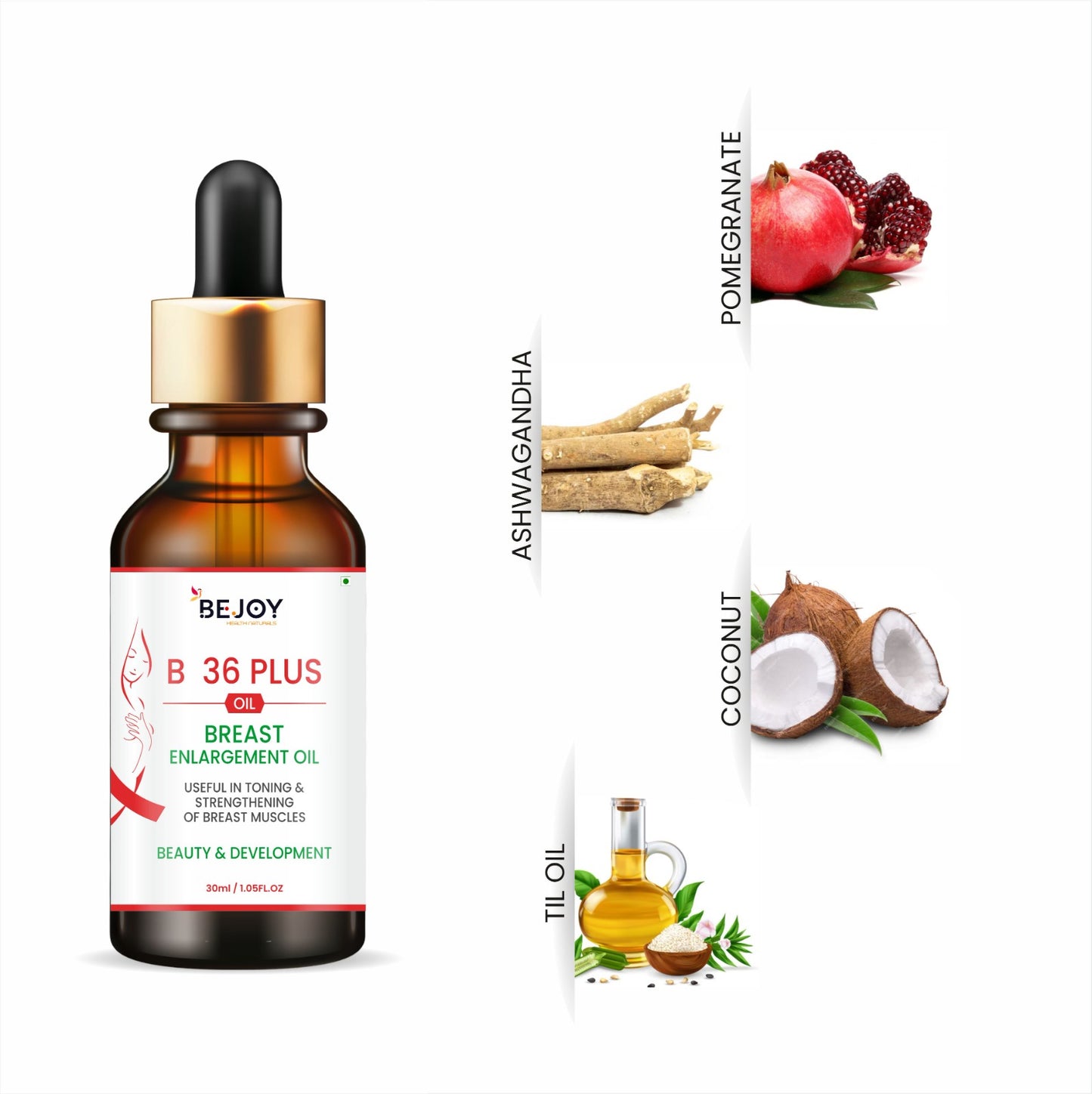 B 36 Plus Breast Enlargement Oil
